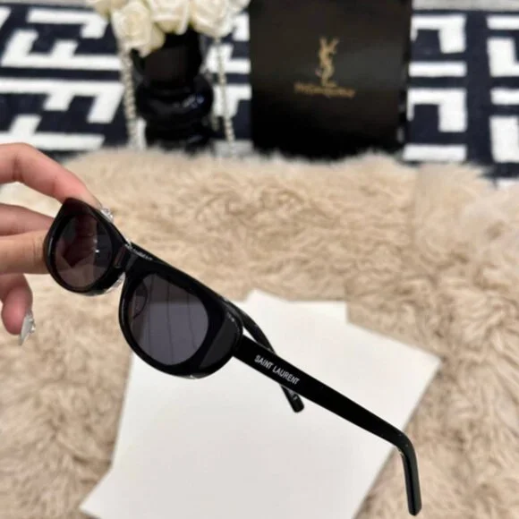 Saint Laurent SL557 Designer Sunglasses 51-20-145 - Picture 5 of 9